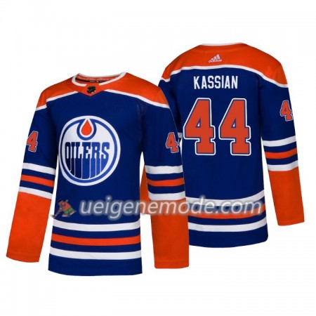 Herren Eishockey Edmonton Oilers Trikot Zack Kassian 44 Adidas Alternate 2018-19 Authentic